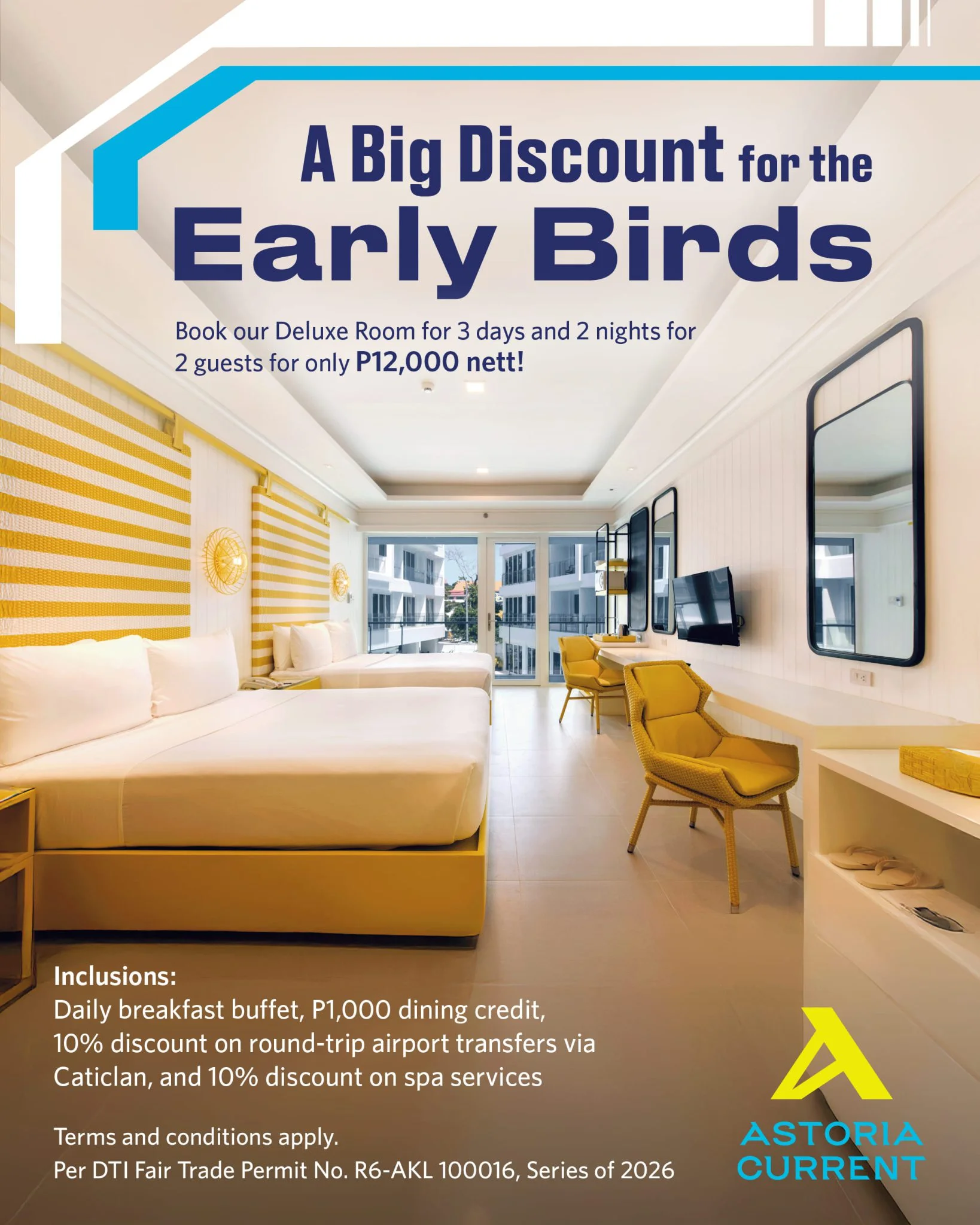 A Big Discount for the Early Birds – Astoria Current