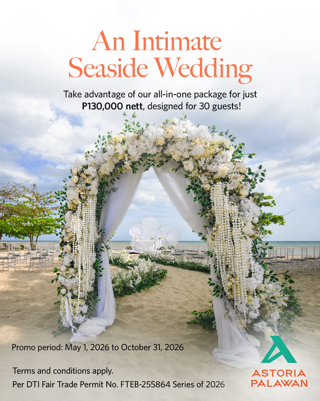 An Intimate Seaside Wedding – Astoria Palawan