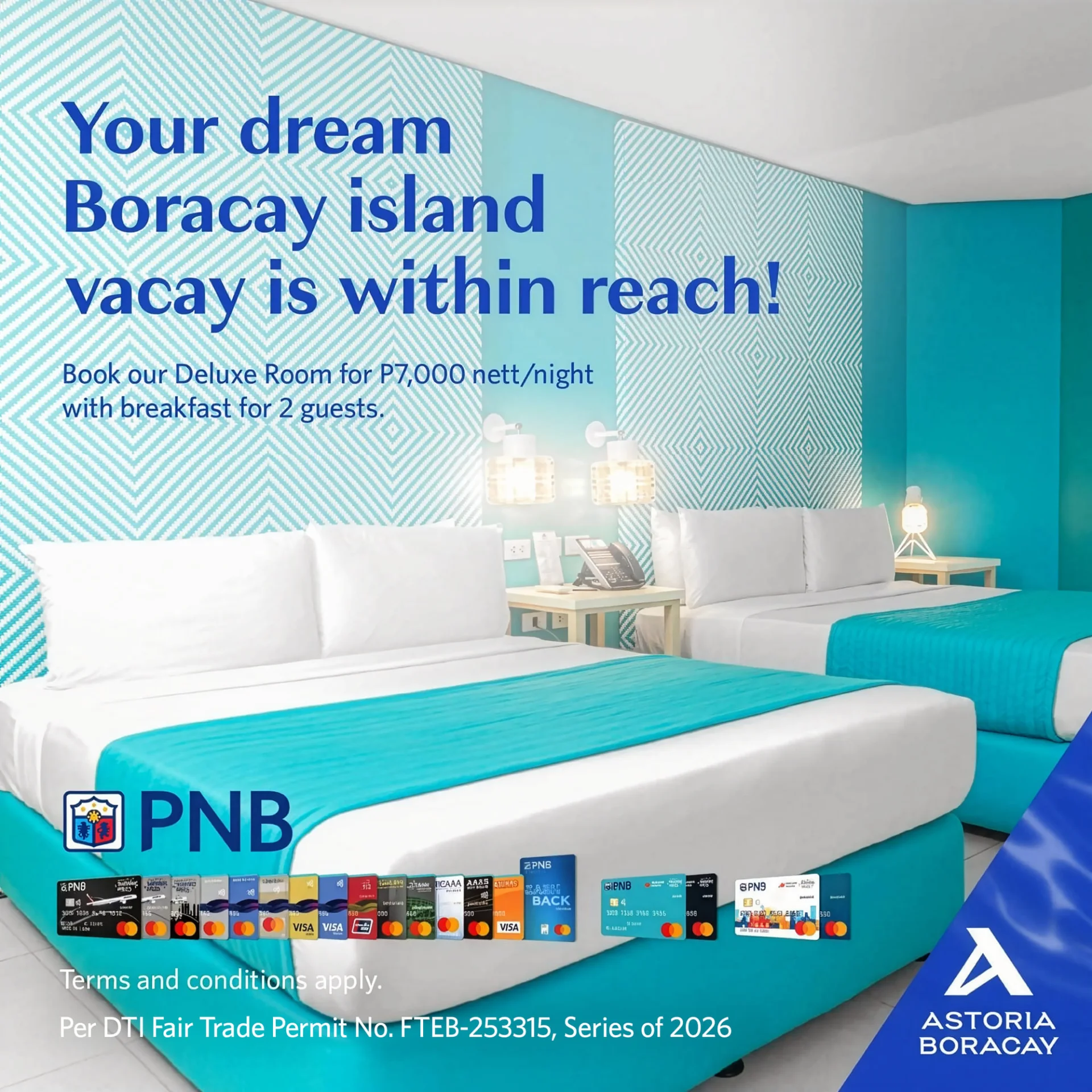 Philippine National Bank Promo – Astoria Boracay
