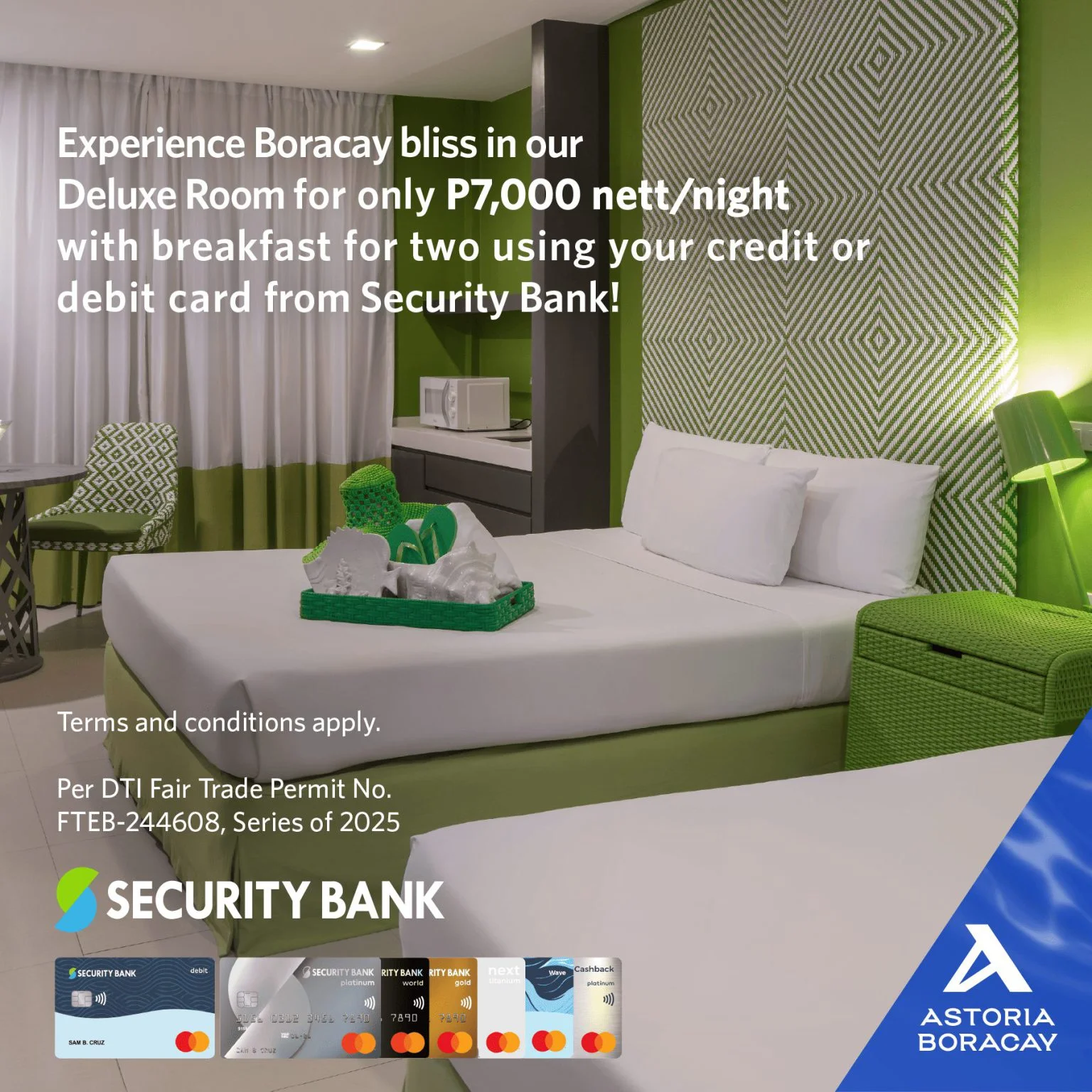 Security Bank Promo – Astoria Boracay