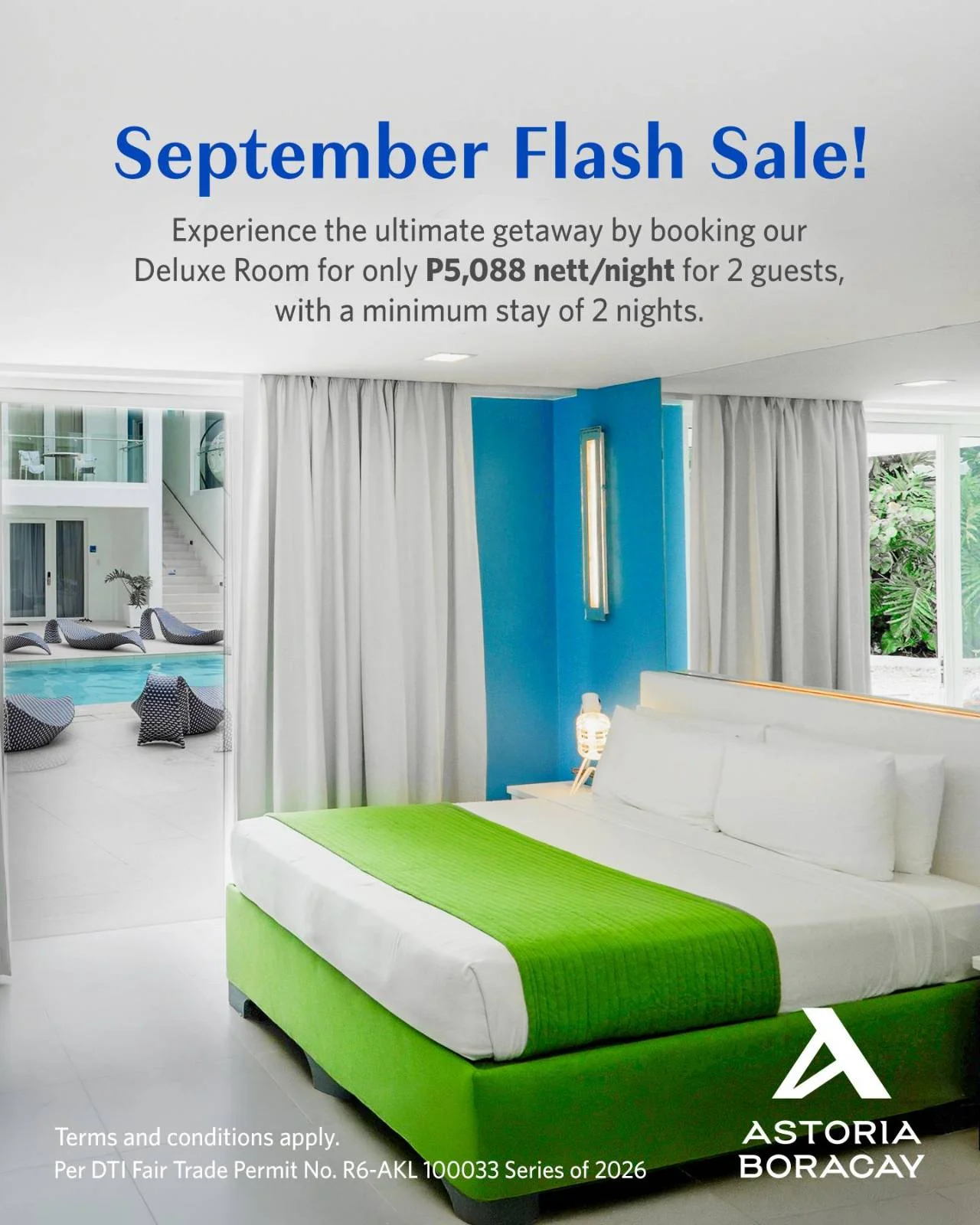 September Flash Sale! – Astoria Boracay