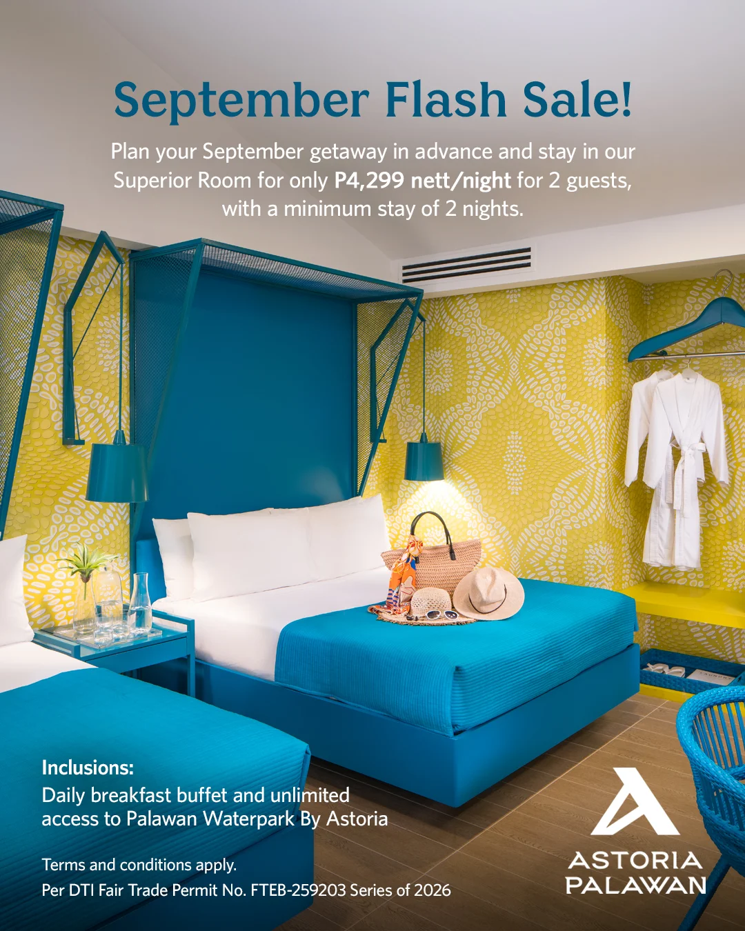 September Flash Sale! – Astoria Palawan